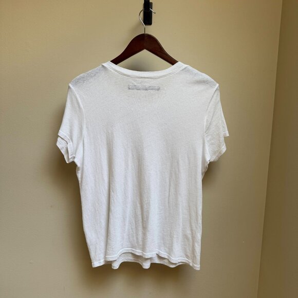 Enza Costa Supima Cotton Essential Short Sleeve Tee - Picture 7 of 12